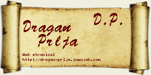 Dragan Prlja vizit kartica